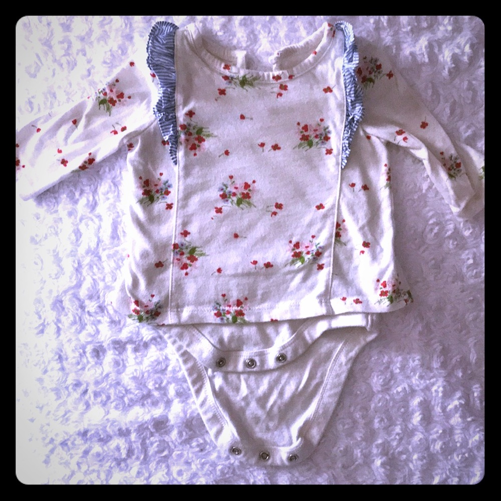 Baby Gap Floral Onesie